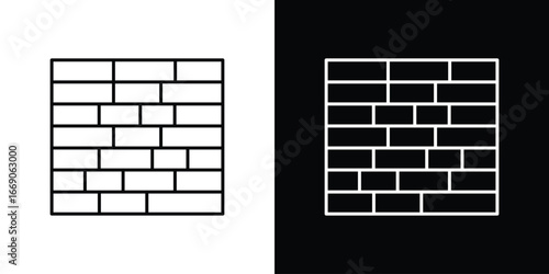 Wall icon. Simple element illustration.