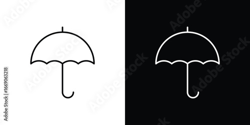Umbrella icon. Simple element illustration.