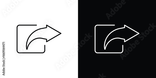 Share icon. Simple element illustration.