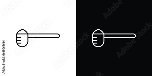 Scoop icon. Simple element illustration.