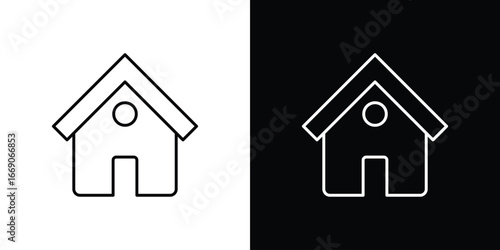 Home icon. Simple element illustration.