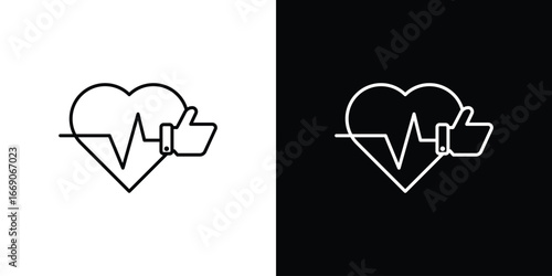 Good health icon. Simple element illustration.