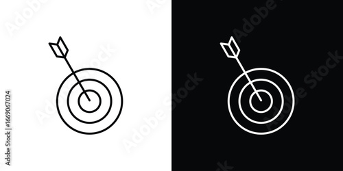 Goalfor banner and packaging design Vector illustrationsnting icon. Simple element illustration.