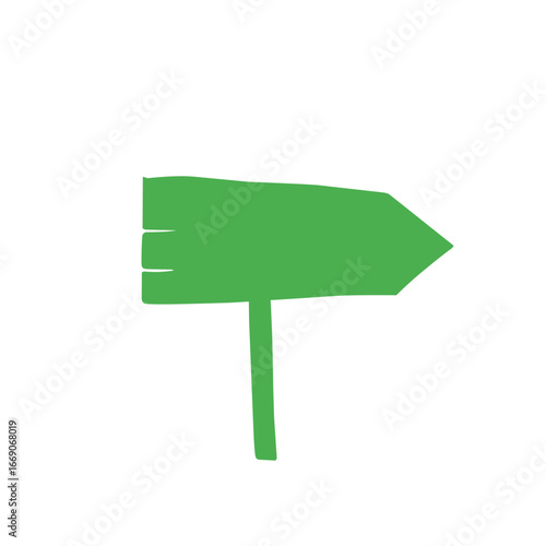 road signs green