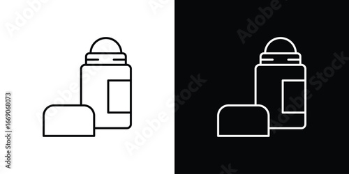deodorant icon. Simple element illustration.