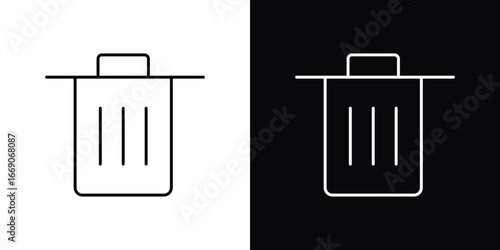 Delete icon. Simple element illustration.