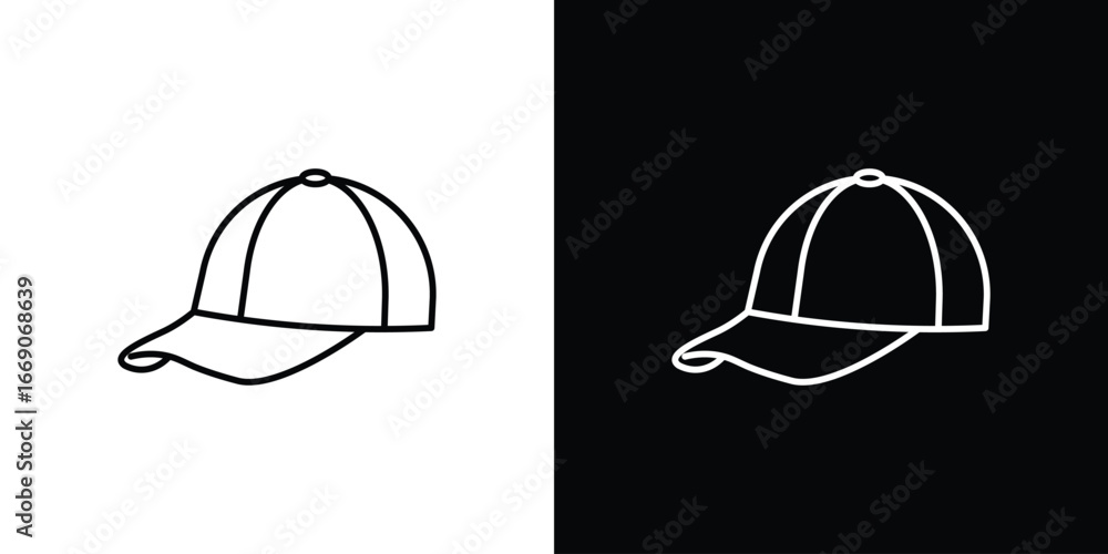 Fototapeta premium Cap icon. Simple element illustration.