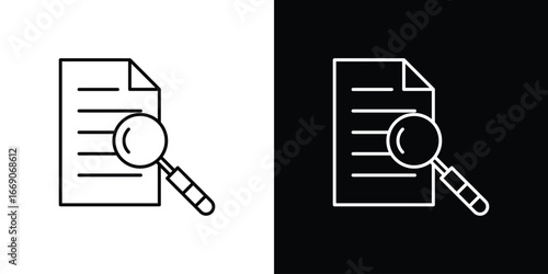 Case studies icon. Simple element illustration.
