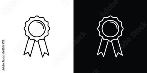 Badge icon. Simple element illustration.