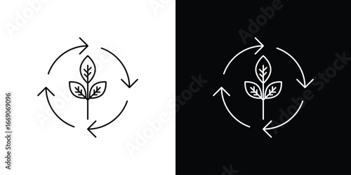 Alternative energy icon. Simple element illustration.