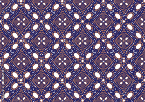 Very exclusive Indonesian batik motifs with various contemporary colors