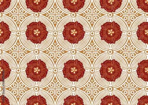 Very exclusive Indonesian batik motifs with various contemporary colors