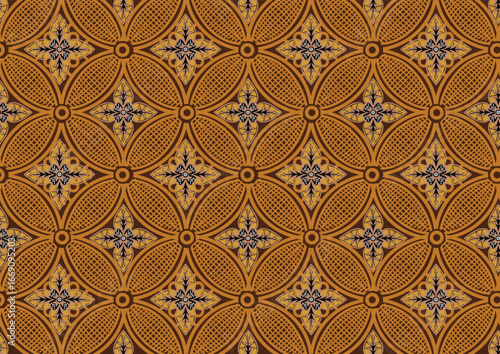 Very exclusive Indonesian batik motifs with various contemporary colors