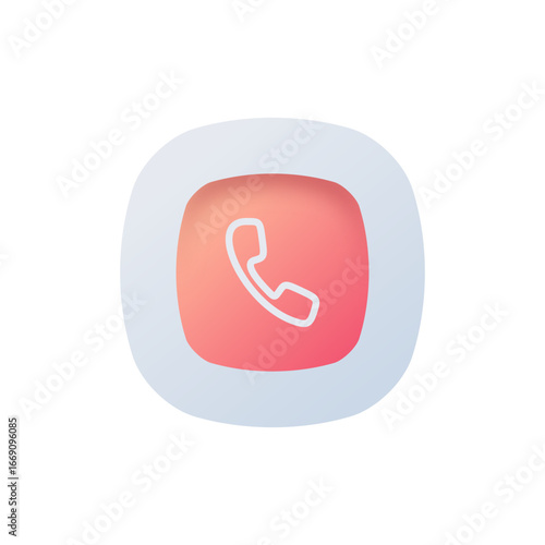 Wallpaper Mural Transparent Call Icon – Modern UI/UX App Element
 Torontodigital.ca