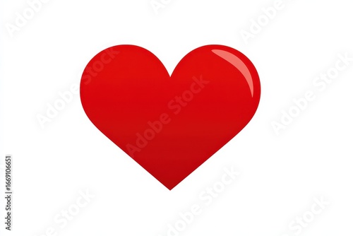 Free Download Simple red heart shape, great for designs. - GFXLoad