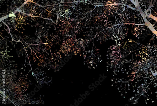 Iridescent Branches