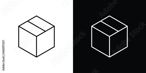 Package icon collection. Web design, apps.