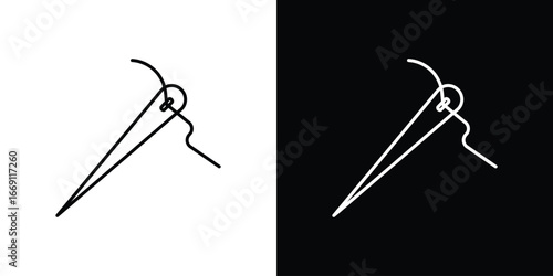 Needle icon collection. Web design, apps.