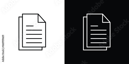 Duplicate icon collection. Web design, apps.