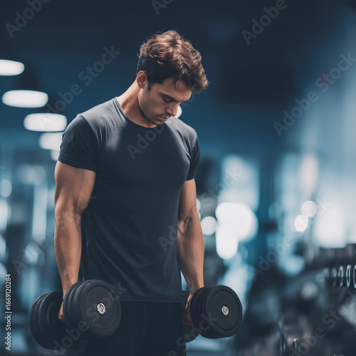 Gym workout weights