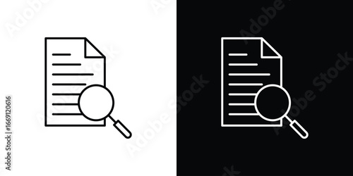 Case study icon collection. Web design, apps.
