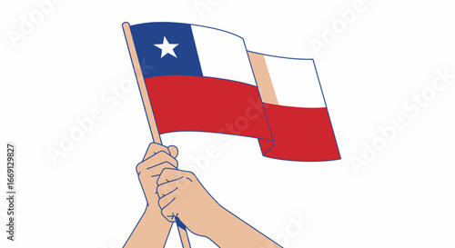 Waving the Chilean Flag A Symbol of National Pride and Celebration