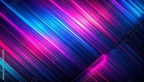 Vibrant Neon Abstract Lines A Dynamic Background for Modern Designs