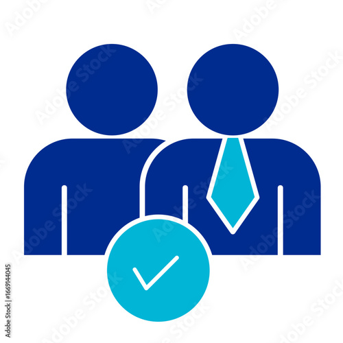 Team Collaboration  Icon Element For Design