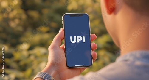 Mobile Payment with UPI on Smartphone