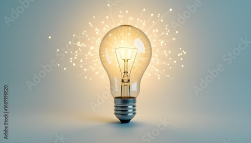 Illumination of Connections: A Single Glowing Bulb