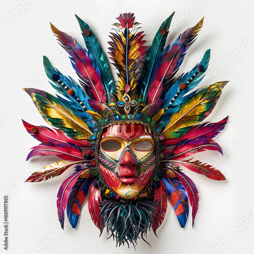 vector mask illustration art skull flower symbol carnival decoration head face design feather tattoo floral with png white background isolated