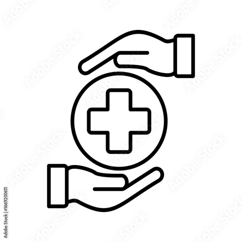 protection icon vector illustration concept