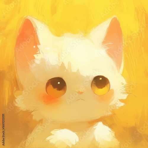 cute cartoon cat