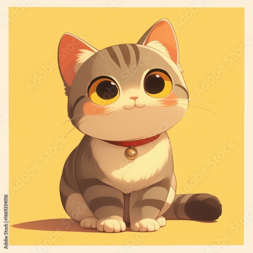 cute cartoon cat