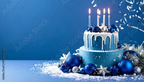 ブルーギフトと誕生日の祝福シーン
