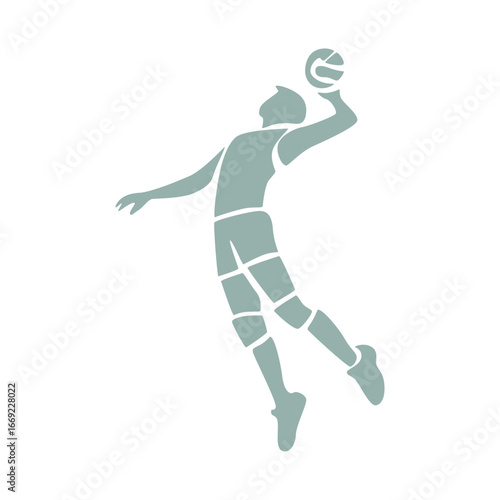 Back Row Defense Silhouette