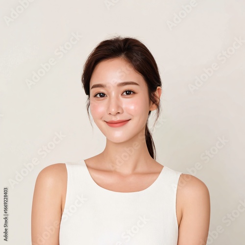 luxury beauty young elegance woman, generation AI 