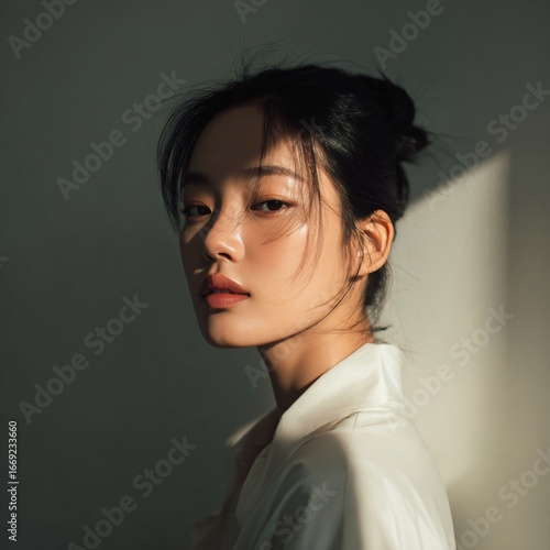 luxury beauty young elegance woman, generation AI 