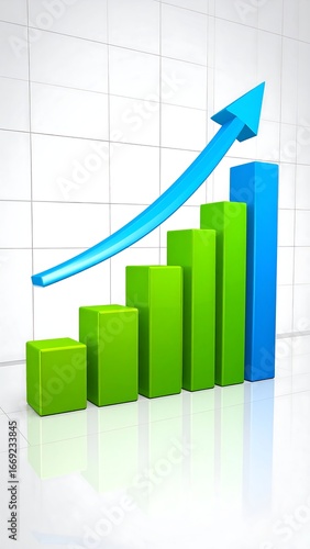 Growth chart, upward trend, progress, business Free Download Growth chart, upward trend, progress, business - GFXLoad
