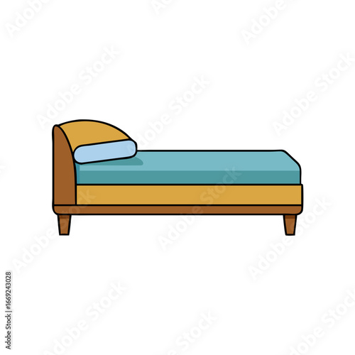 Modern daybed with sleek design and comfortable upholstery options