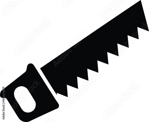 Vector hand saw icon