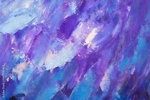 purple and blue texture Abstract acrylic on canvas backround.