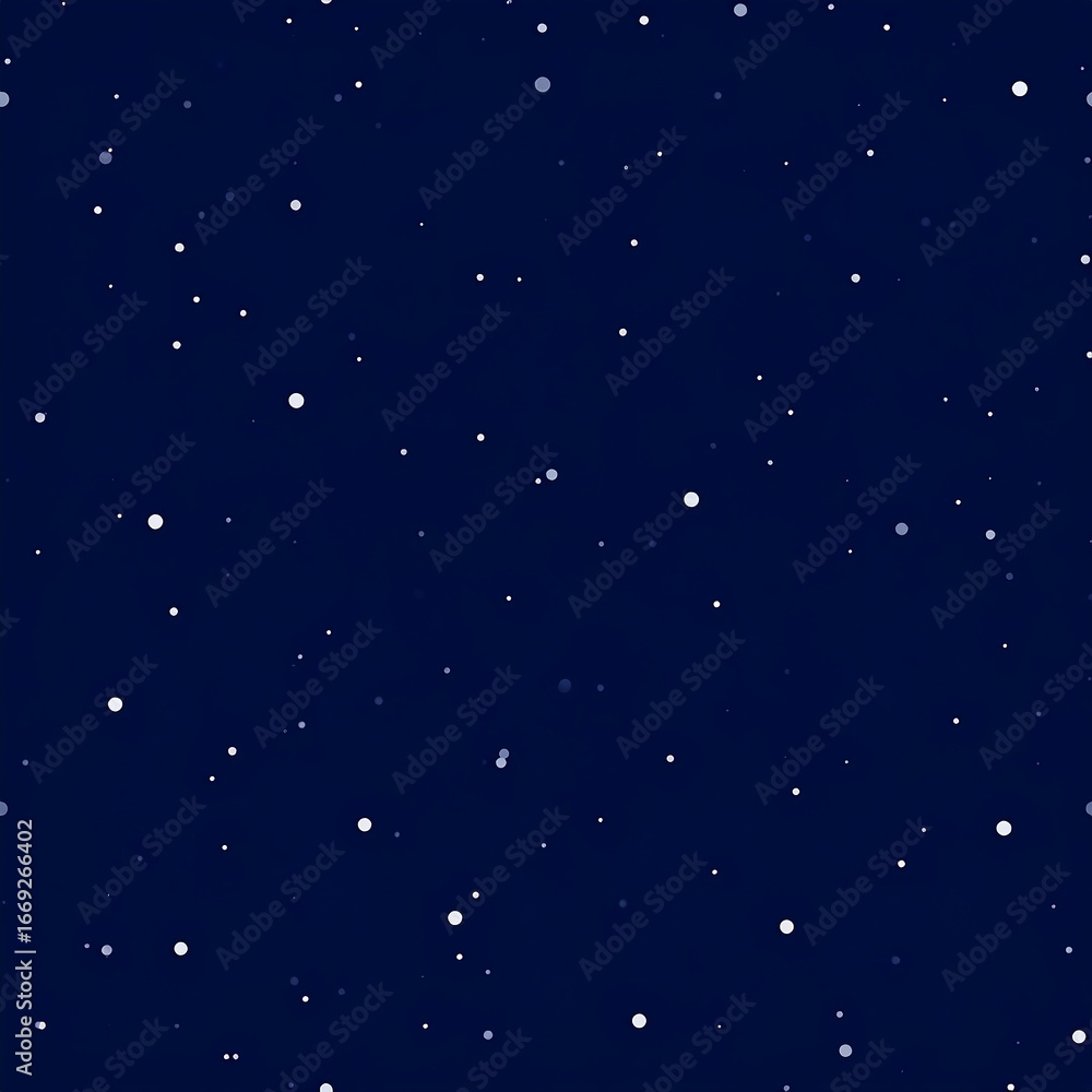 Fototapeta premium Night Sky, Starry Pattern, Digital Art