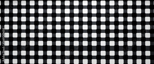 Classic black and white checkerboard pattern background,  grid,  backdrop