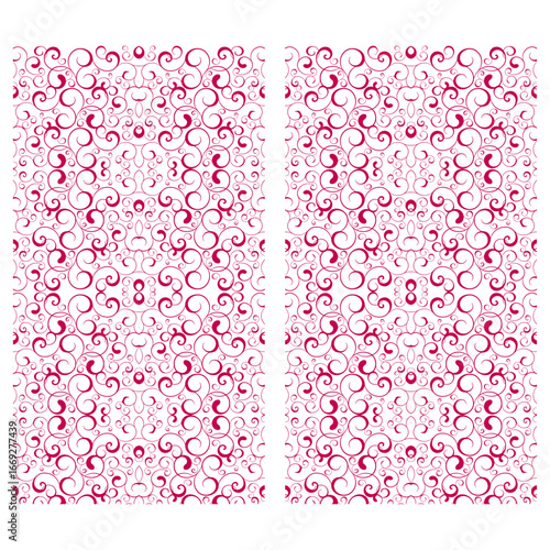 floral vector background pattern