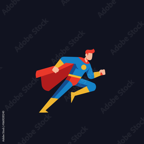 Superhero Running
