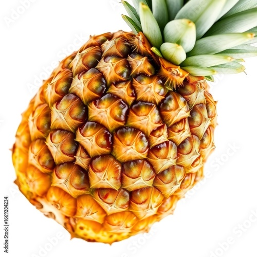 Silhouetted backlighting smooth gradient transitions, light source behind pineapple cut in with generative ai