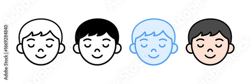 Sleepy Icon Set Multiple Style Collection