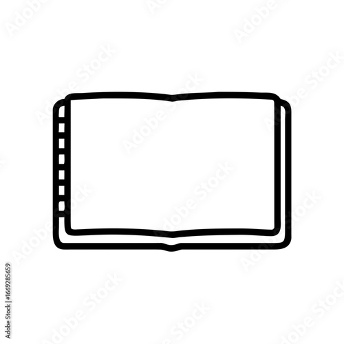 digital tablet with blank screen