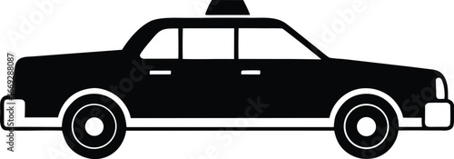 Taxi silhouette
